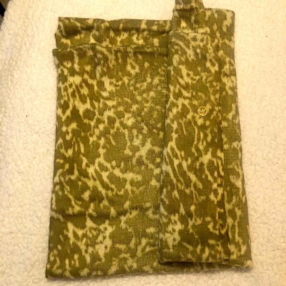 Michael Kors Gold Tube Scarf